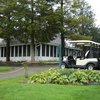 A view of the clubhouse at Rush Lake Hills