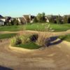 A view from Tanglewood - The Lion Golf Club with clubhouse in backgrouns