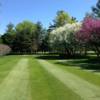 A spring view from a fairway at Kimberley Oaks Golf Course