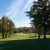 A view of the 1st fairway at Brookwood Golf Course