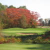 Autumn view of the 12th hole at The Woodlands Course at Whittaker