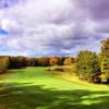 A view of fairway #8 at Manitou Passage Golf Club