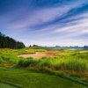 A view from HawksHead Links Golf Course