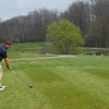 A view from green at Glen Oaks Golf Course