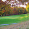 A view of green #18 at Antrim Dells Course from A-Ga-Ming Golf Resort