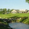 A view of the clubhouse at Coyote Preserve Golf Club