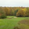 A fall view of the 4th fairway at Caberfae Peaks Ski & Golf Resort