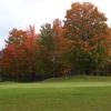 A view of green #15 at Chestnut Hills Golf Course