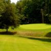 A view of a green at Corunna Hills Golf Course