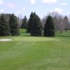 A view of a green at Northwood Golf Course