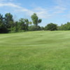 A view of a green at Eagle View Golf Club