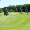 A view of the 2nd fairway at Pictured Rocks Golf Club