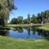 A view over the pond at Scenic Golf & Country Club