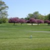 A view from a tee at Crooked Creek Golf Club