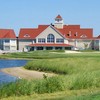 A view of the clubhouse at  Macatawa Golf Club