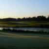 View of the 7th green and #5 fairway and tee at The Quest Golf Club