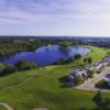 The Links at Crystal Lake: Aerial view from #12