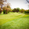 A view of a fairway at Coldwater Golf Course