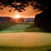 Sunrise over the 12th hole at The Schuss Mountain at Shanty Creek 