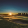 A view of the 10th green at The Bear Course from Grand Traverse Resort & Spa