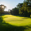 View of a green at Pilgrim's Run Golf Club