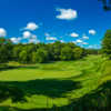 A sunny day view of a green at Egypt Valley Country Club.