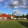 A view of the practice putting green at Maples Golf Club.