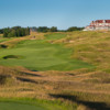 A view from tee #18 at Arcadia Bluffs Golf Course.