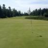 Looking back from the 8th green at Stony Point Golf