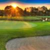 A view of green #17 at Cedar Chase Golf Club.