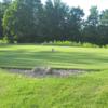 A view of the 9th tee at Hidden River Golf & Casting Club.
