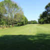 A view of a tee at Whitefish Lake Golf Club.