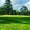 A view of the 18th green at Cadillac Country Club.