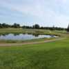 A view over the water from Groesbeck Golf Course.