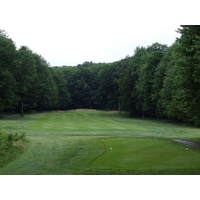 The Schuss Mountain golf course at Shanty Creek features many tight, heavily tree-lined holes.