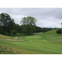 The par-5 11th hole on the Schuss Mountain golf course is a double-dogleg to a tucked green.
