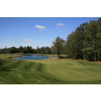 Timberstone Golf Course is full of large and imaginative green complexes, like on the sixth hole. 