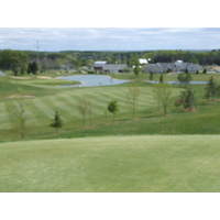 The back nine plays on the high ground of The Crown Golf Club.