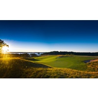 The 434-yard 16th at LochenHeath Golf Club is one of many spectacular holes.