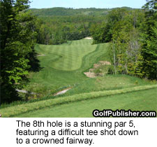 King's Challenge 8th hole