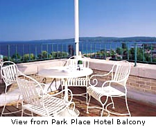 View from Park Place Hotel Balcony