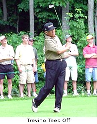 Trevino Tees off
